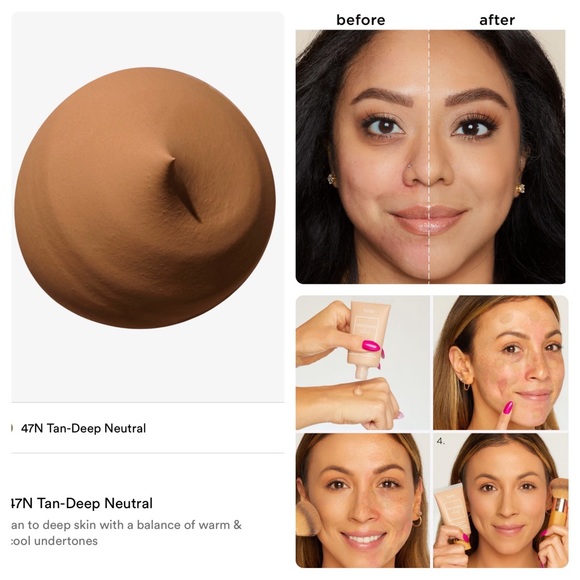 NEW Tarte Amazonian Clay 16-Hour Full Coverage Foundation Tan Deep Neutral - Picture 2 of 4